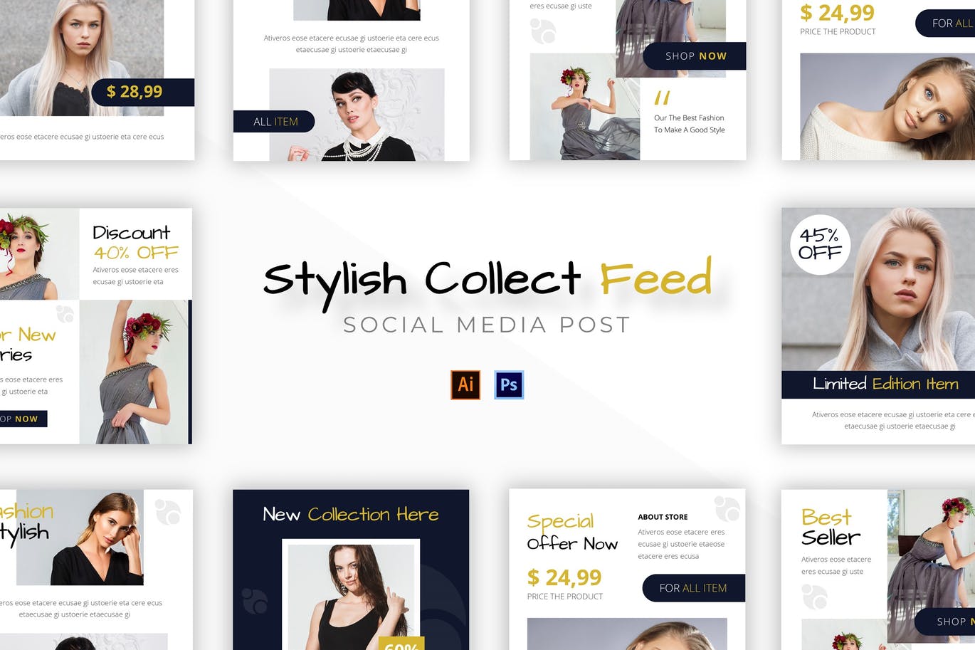 Stylish Collect Socmed Post
