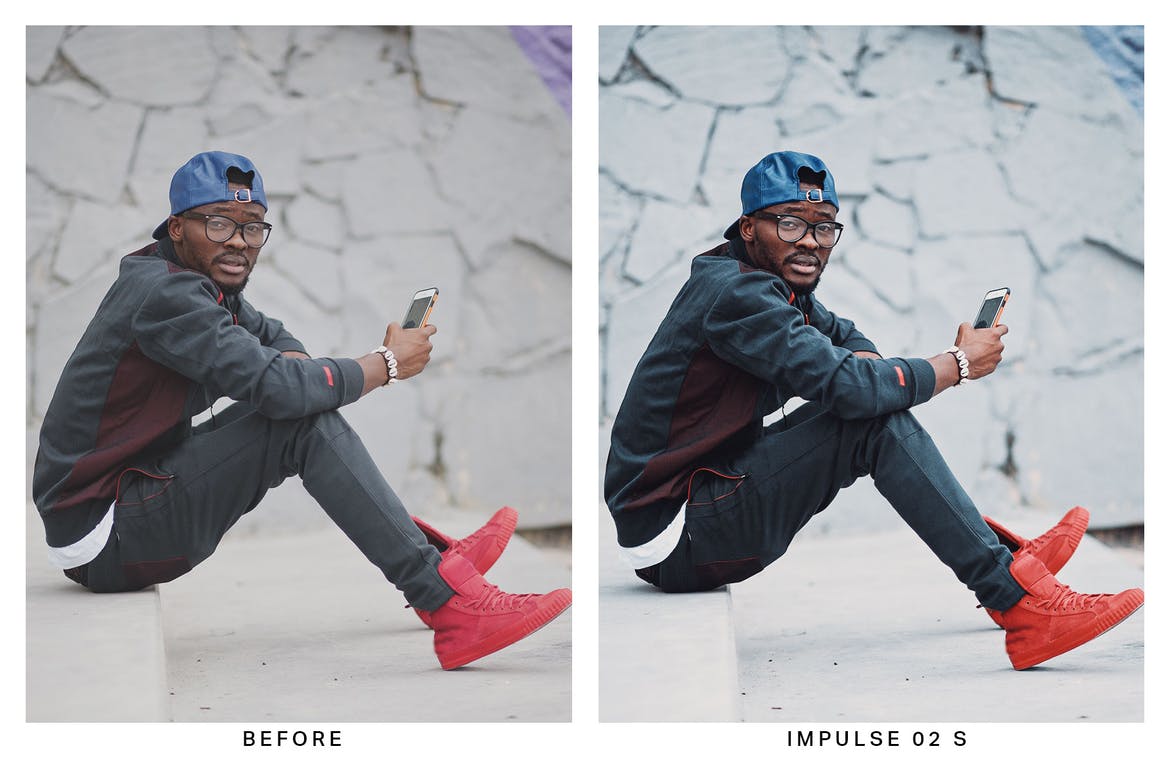 20 Red and Blue Lightroom Presets and LUTs