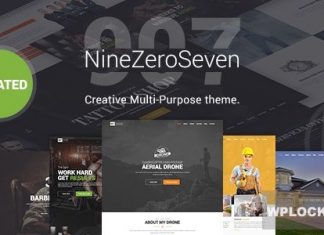 907 (NineZeroSeven) v4.6 NULLED - Universal Responsive WordPress Theme