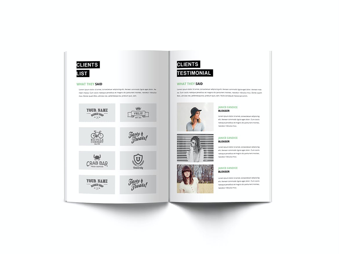 Agency A4 Brochure