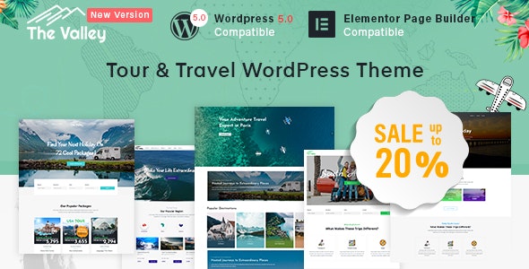 Altair - travel Agency WordPress