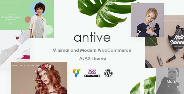 Antive v1.6.3 - minimal and modern WooCommerce theme