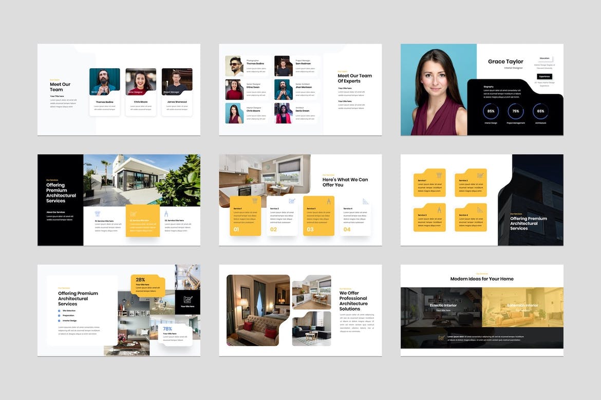 Architecture Agency & Design Keynote Template