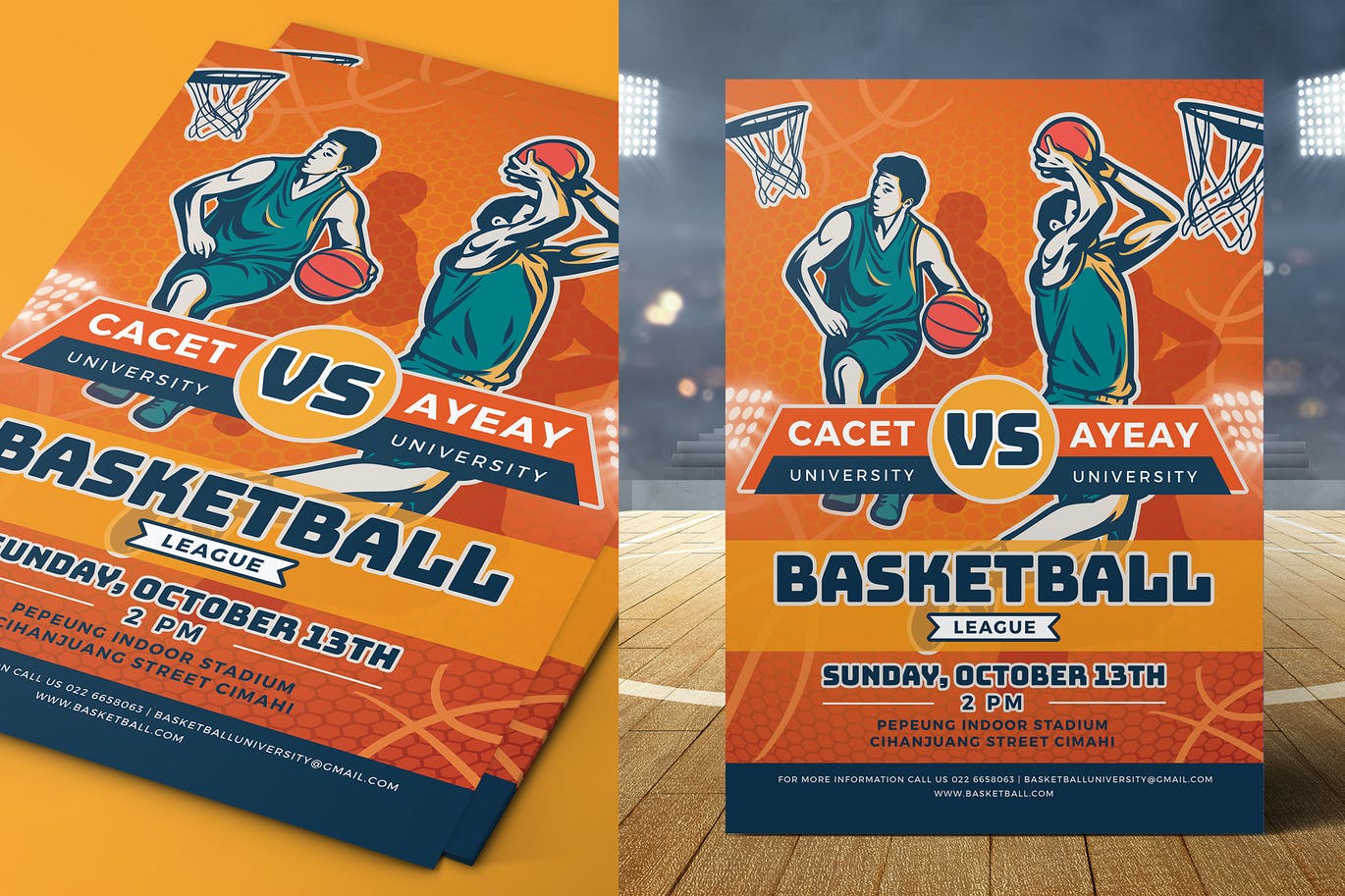 Basketball Game Flyer