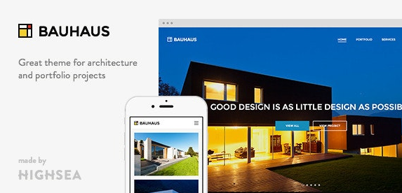 Bauhaus v1.3.8 - Architecture & Portfolio WordPress Theme