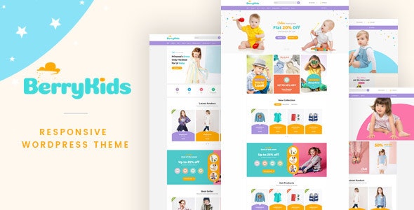 BerryKid v1.4 - WooCommerce WordPress Children's Store Template