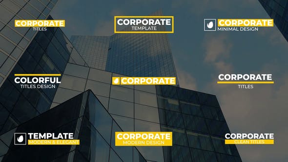 Big Modern Corporate Titles