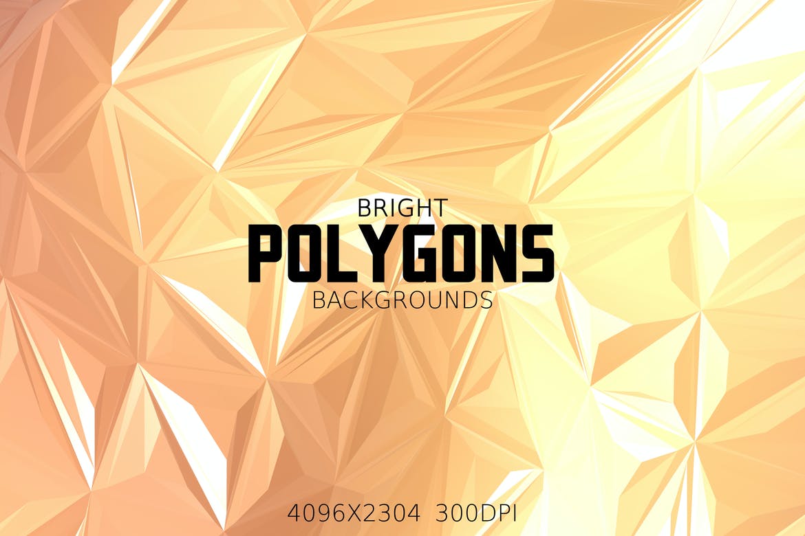 Bright Polygons Backgrounds