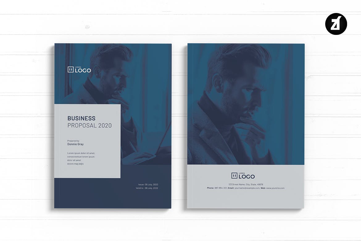 Business proposal multi-purpose book