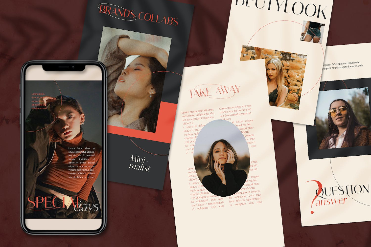 Calesthane - Fashion Instagram Stories Template