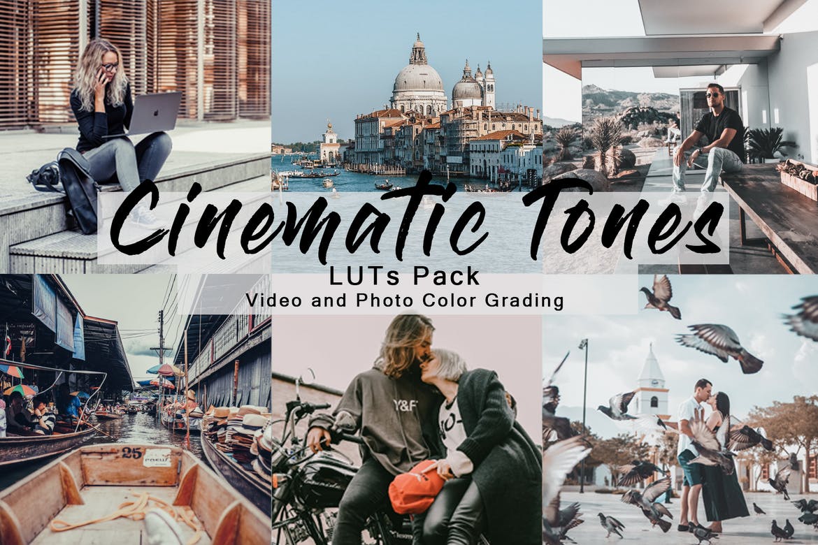 Cinematic Tones - LUTs Pack for Video and Photo