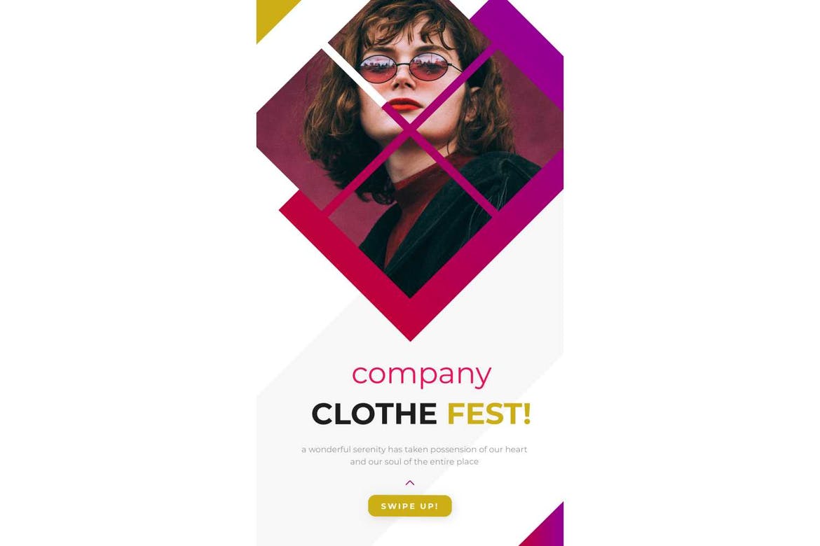 Clothe Fest Instagram Story Powerpoint Template