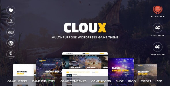 Cloux v1.1 - WP Game Template