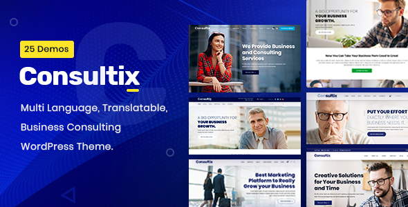 Consultix v2.1.5 NULLED - Business Consulting WordPress Theme