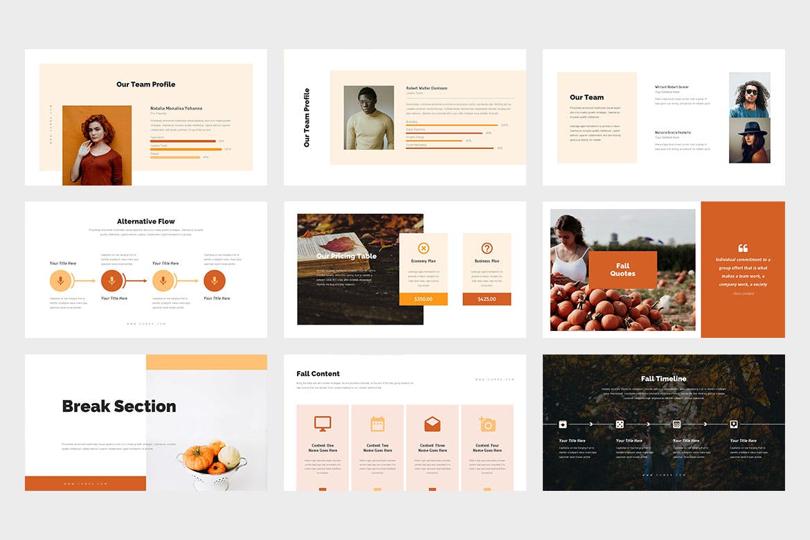 Cumea - Fall - Autumn Season Powerpoint