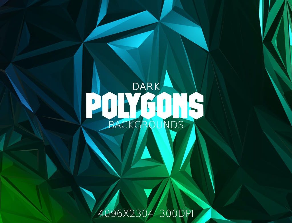 Dark Polygons Backgrounds