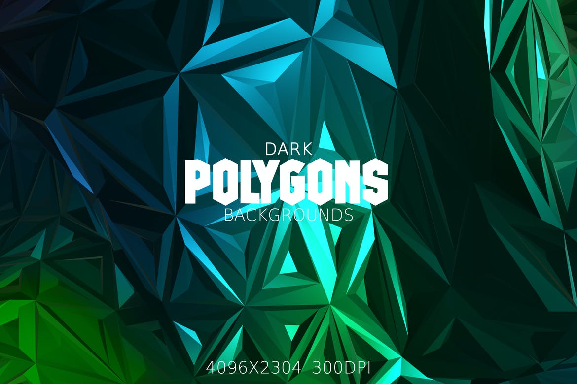Dark Polygons Backgrounds