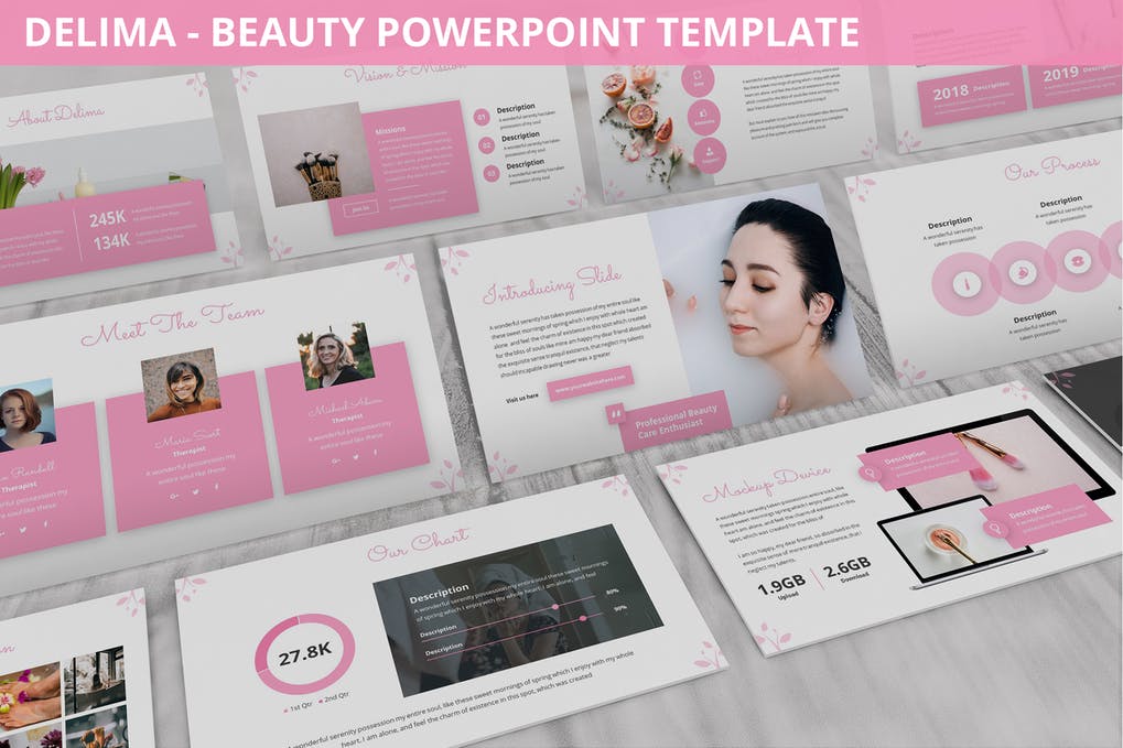 Delima - Beauty Powerpoint Template