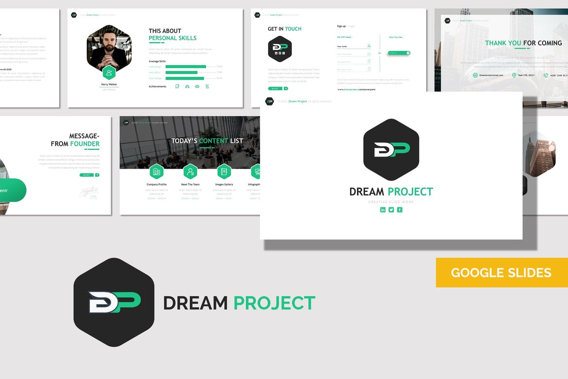 Dream Project - Business Google Slides Template
