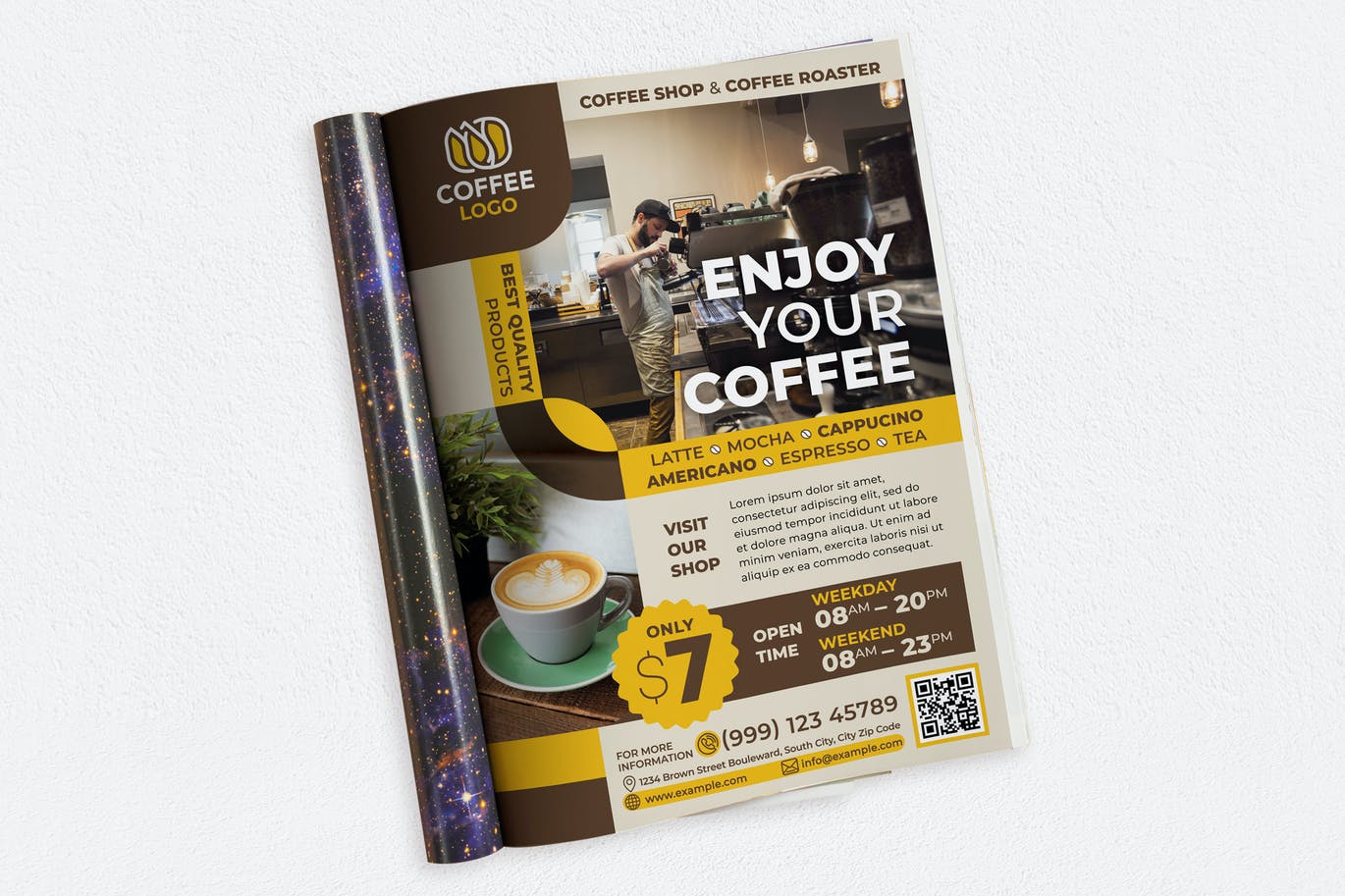 Enjoy Your Coffee Ads Magazine