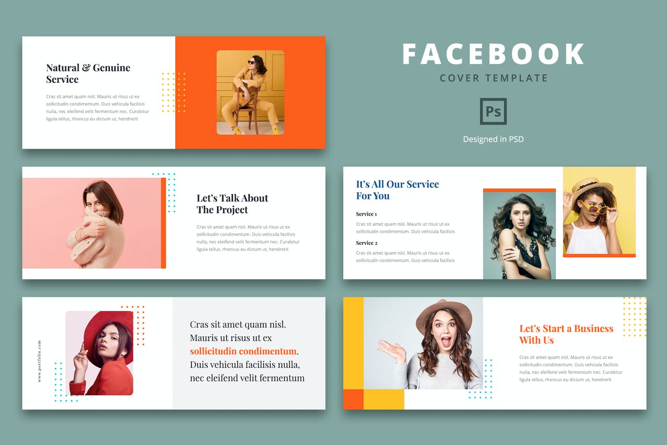 Facebook Cover Template Creative Business