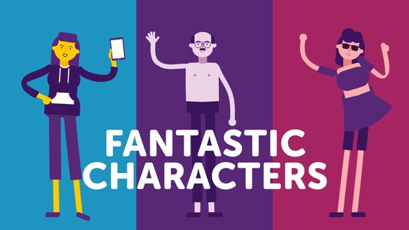 Fantastic Characters - for explainer animations