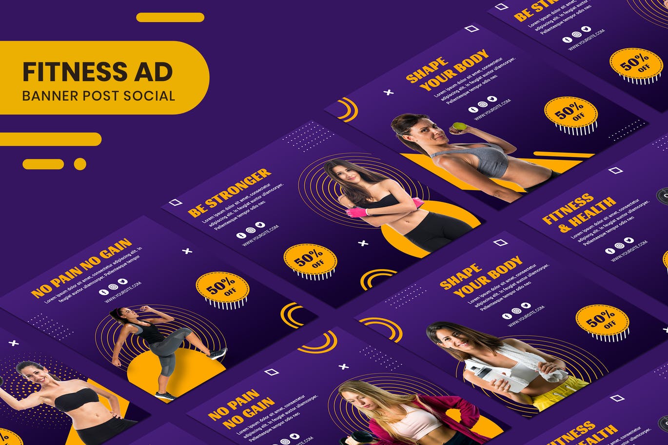 Fitness Banner Ad