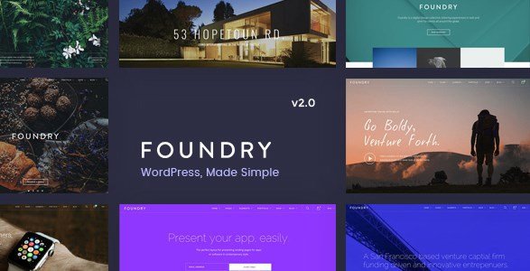 Foundry - Multipurpose, Multi-Concept WP Theme