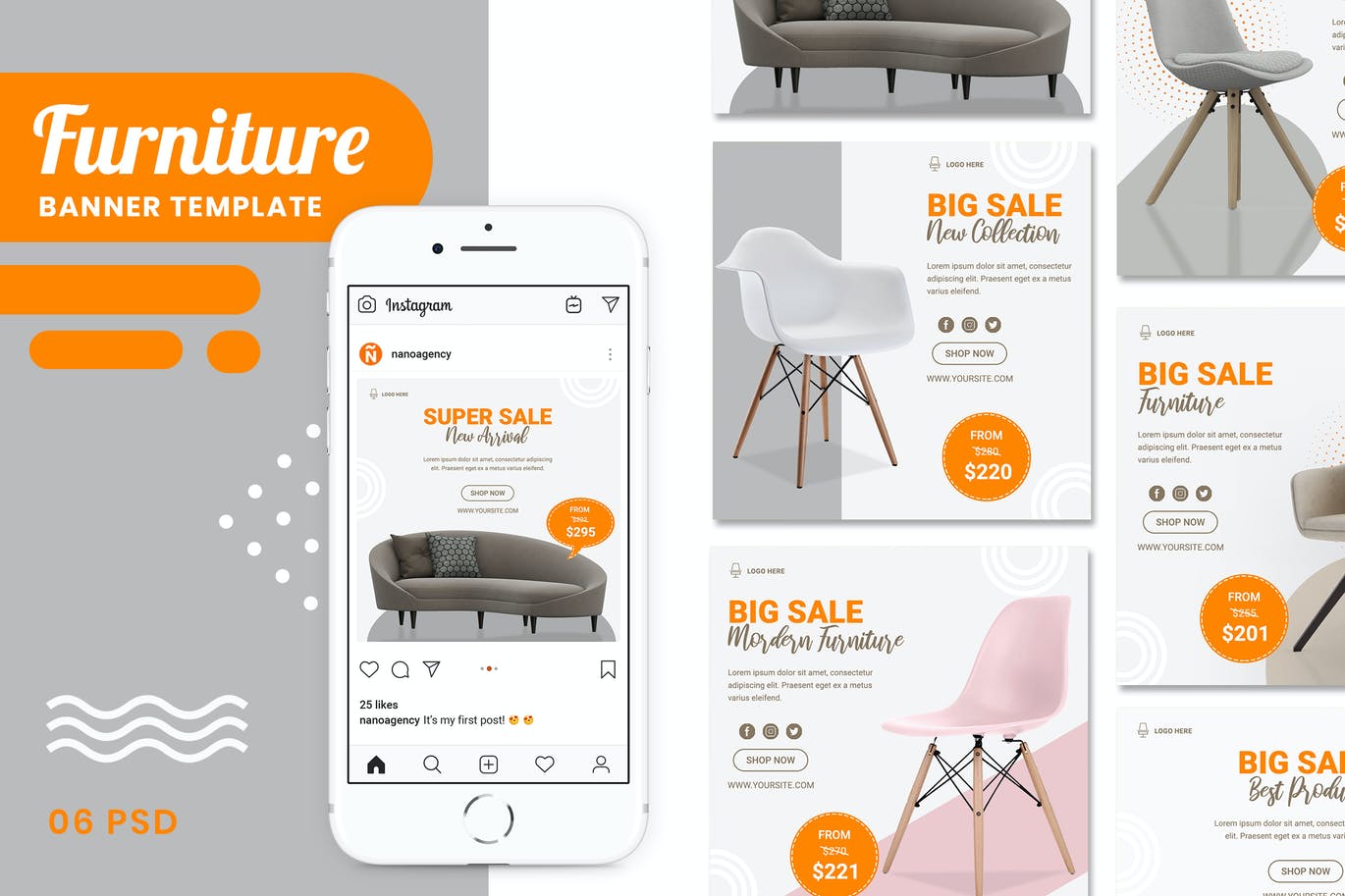 Furniture Sale Instagram Stories