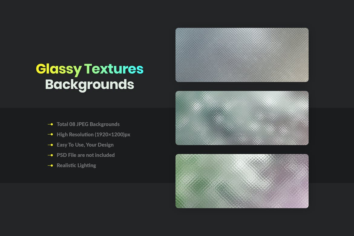 Glassy Textures And Backgrounds