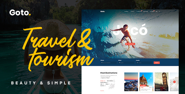 Goto v1.7 - Travel WordPress Template