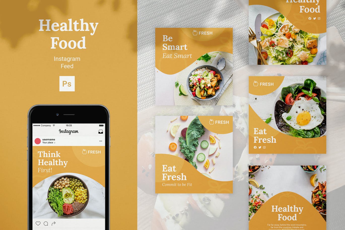 Healthy Food Instagram Feed