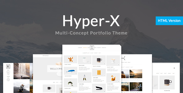 HyperX - Responsive Wordpress Portfolio Theme