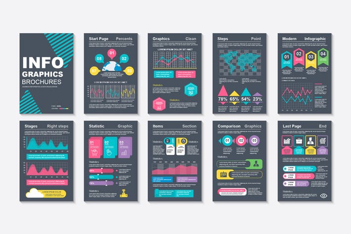Infographic Brochure Template 4