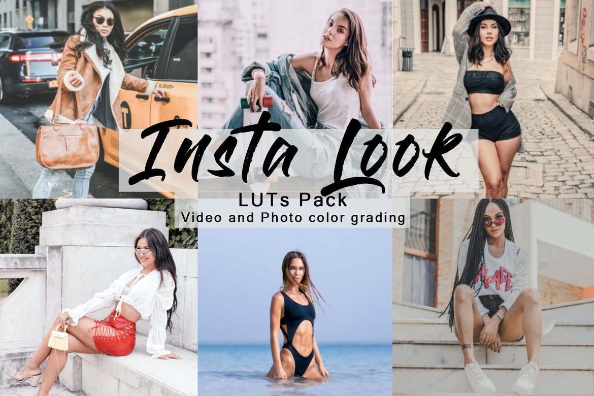 Insta Looks | LUTs Pack A collection of 5 looks for your Instagram feed. Perfect for all types of videos and photos and is beautifully balanced for a wide range of social media and portraits. In many instances, you will be able to get a great result in an instant. However, you can always make adjustments, increase/decrease intensity, adjust contrast etc. to suit individual video clips & photos. ★★★★★ The LUTs are in .cube format and work with most of the video and photo editing programs such as Final Cut, Premiere Pro, Photoshop, After Effects, DaVinci Resolve, Sony Vegas, etc. You'll receive 5 .cube files (LUTs) and an Instructions text file Have fun color grading!