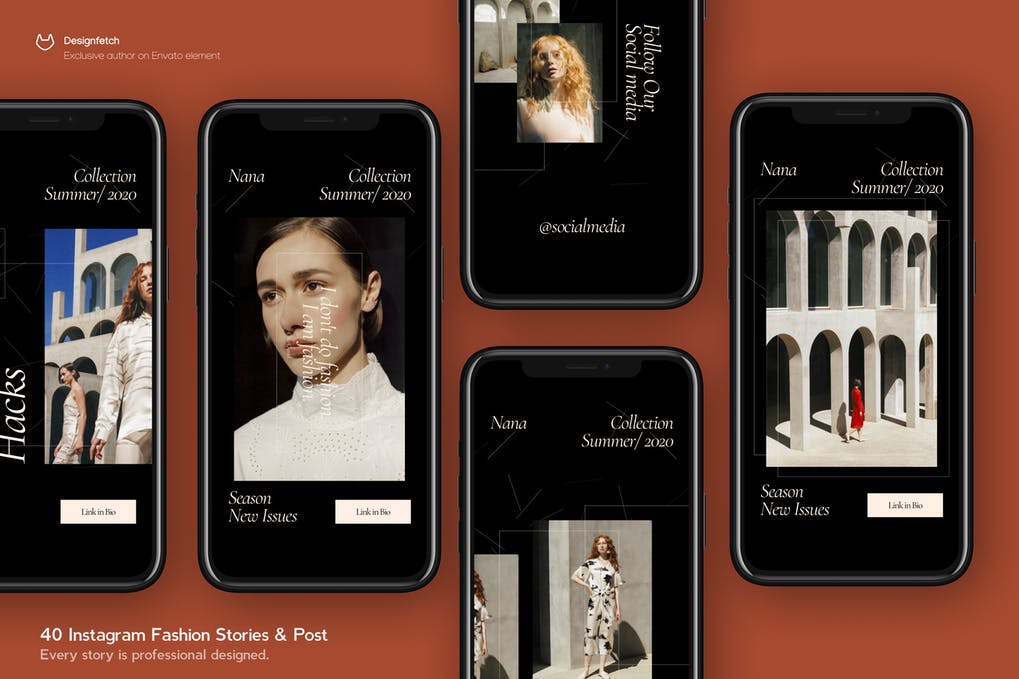 Instagram Fashion Story & Post Template