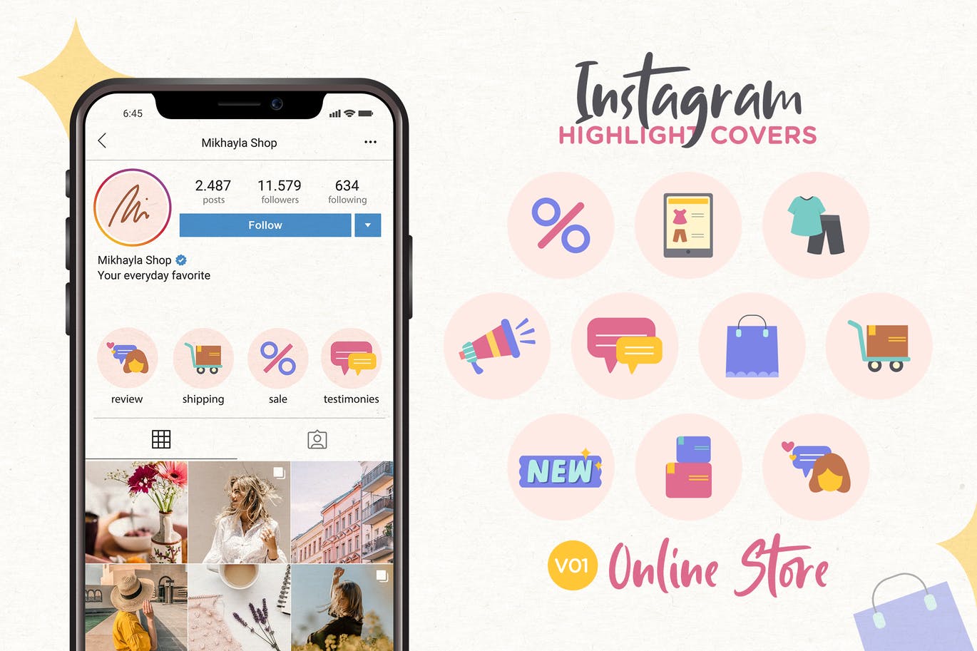 Instagram Highlight Icon V01 Online Store