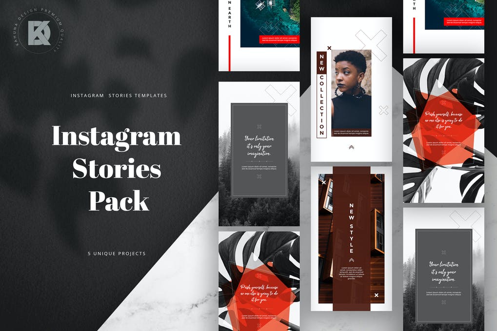 Instagram Minimal Stories Pack