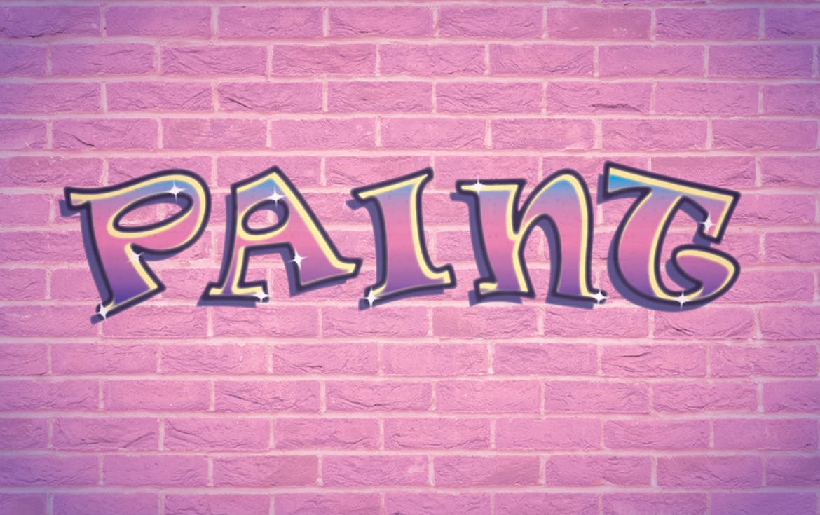 Instant Graffiti Type Effects