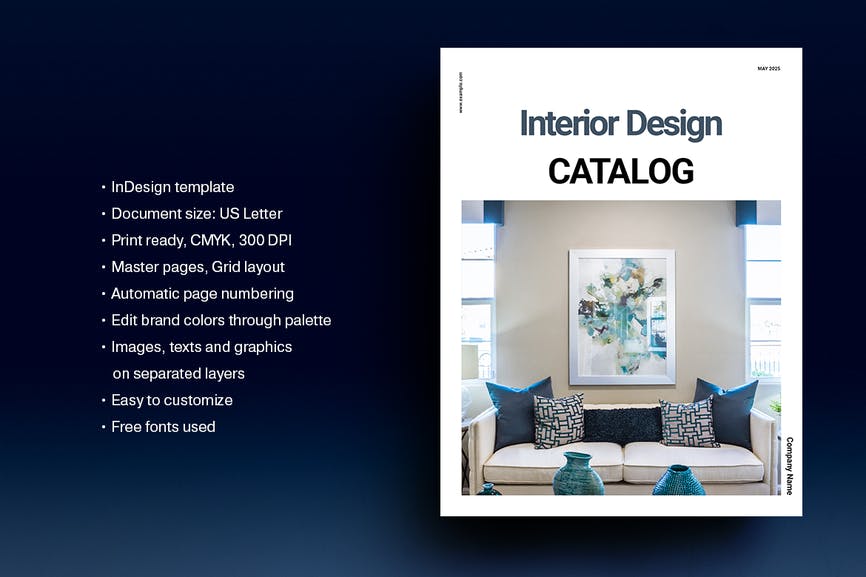 Interior Design CatalTemplateog