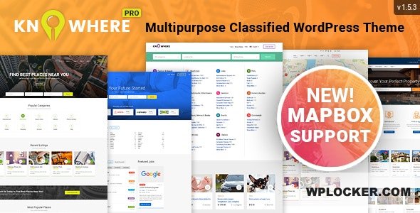 Knowhere Pro v1.5.3 NULLED - Multipurpose WordPress Directory Theme