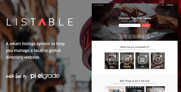 LISTABLE v1.13.0 NULLED - WordPress directory template