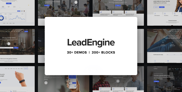LeadEngine v2.2 NULLED - Multipurpose WordPress Theme