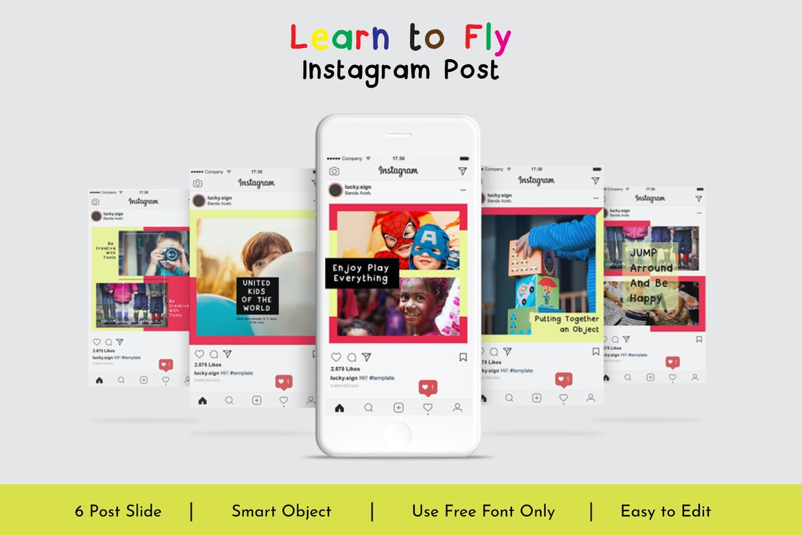 Learn to Fly Instagram Post Vol.13