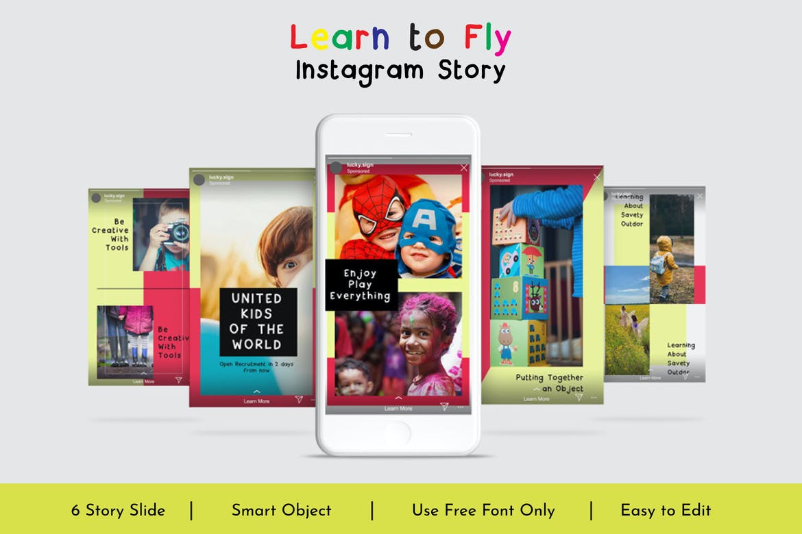 Learn to Fly Instagram Story Vol.13