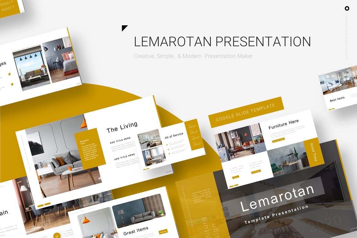 Lemarotan - Google Slide Template