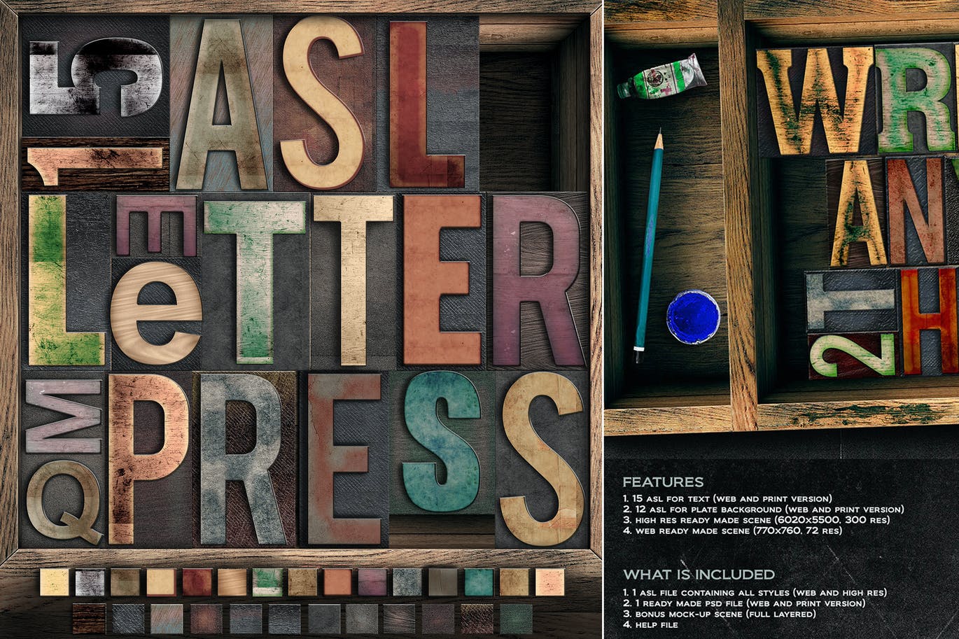 Letterpress Wood Edition