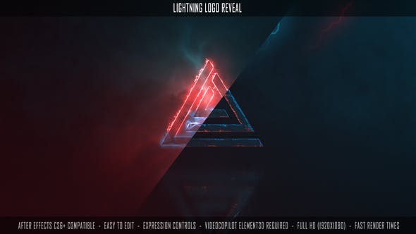 Lightning Logo Reveal