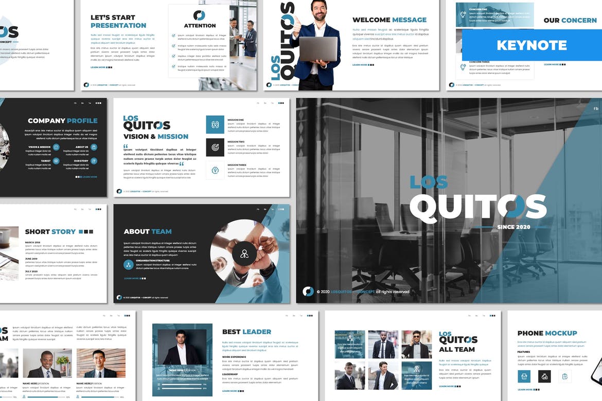 Los Quitos - Business Keynote Template