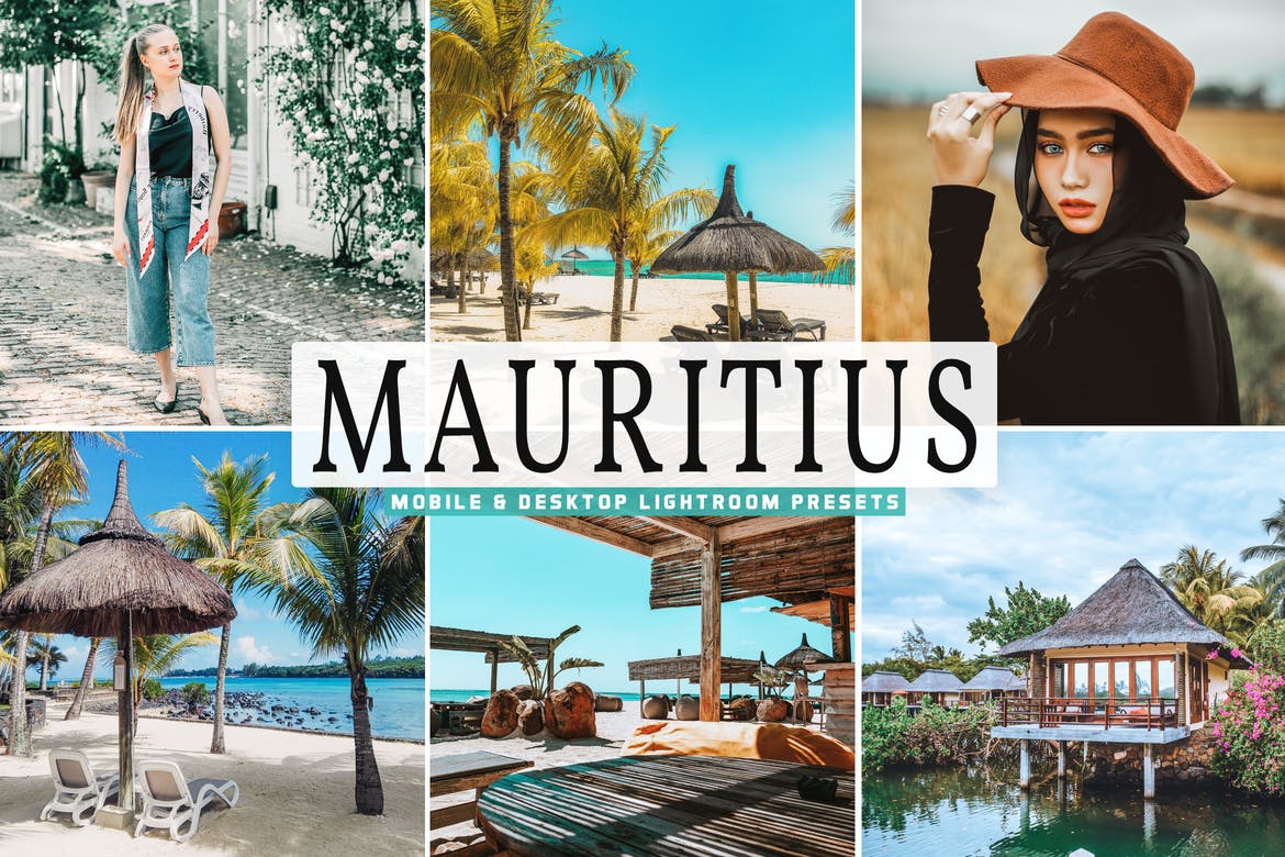 Mauritius Mobile & Desktop Lightroom Presets